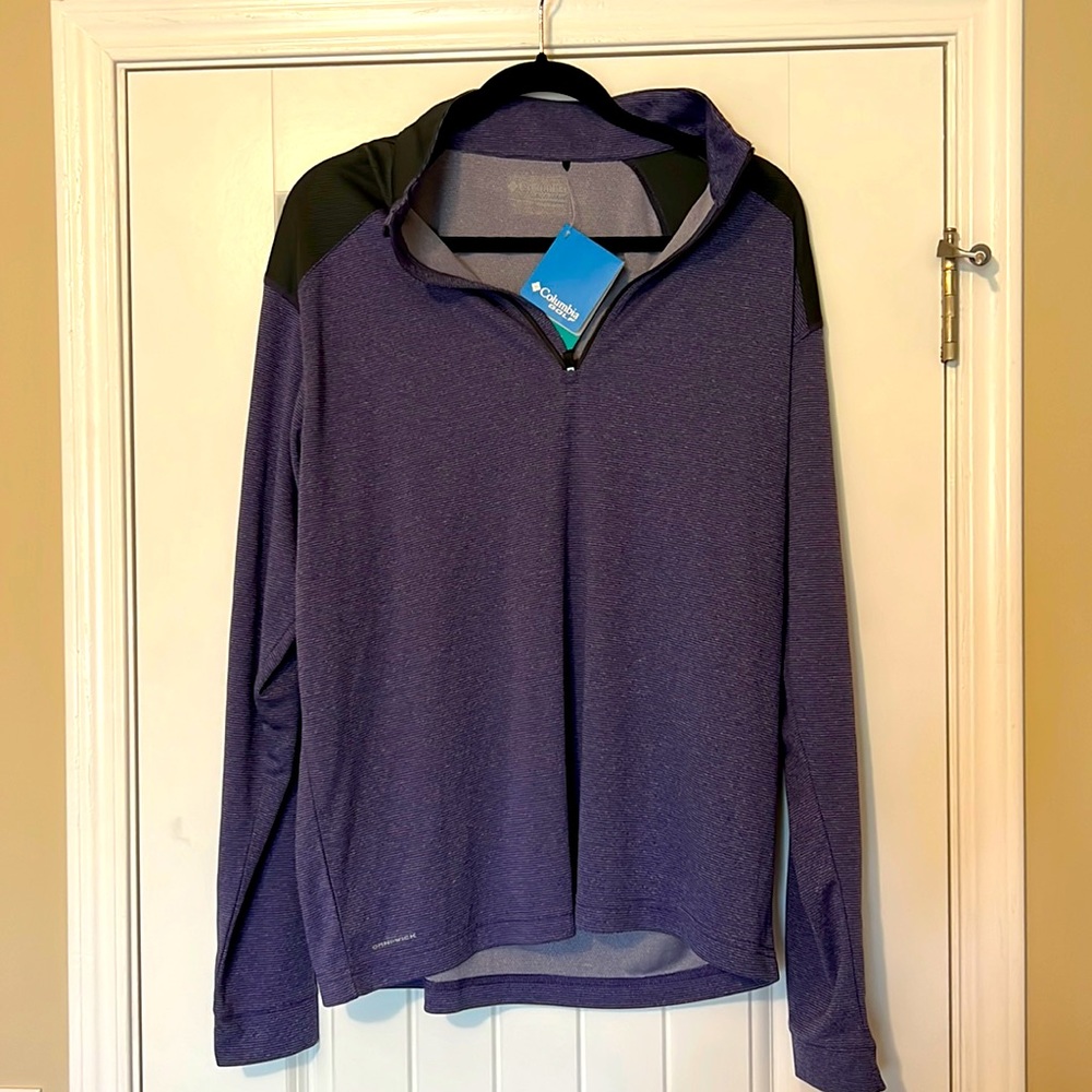 Columbia Golf 1/4 zip jacket.